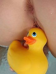 Tracy fucks a lucky ducky!